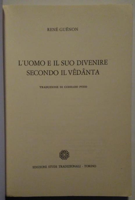L' uomo e il sue divenire secondo il vendanta - René Guénon - 4