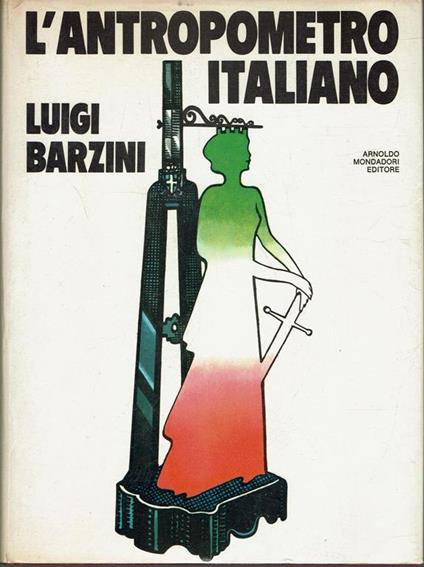 L' antropometro italiano - Luigi Barzini - copertina