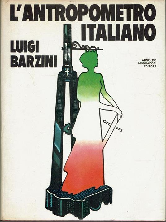 L' antropometro italiano - Luigi Barzini - copertina