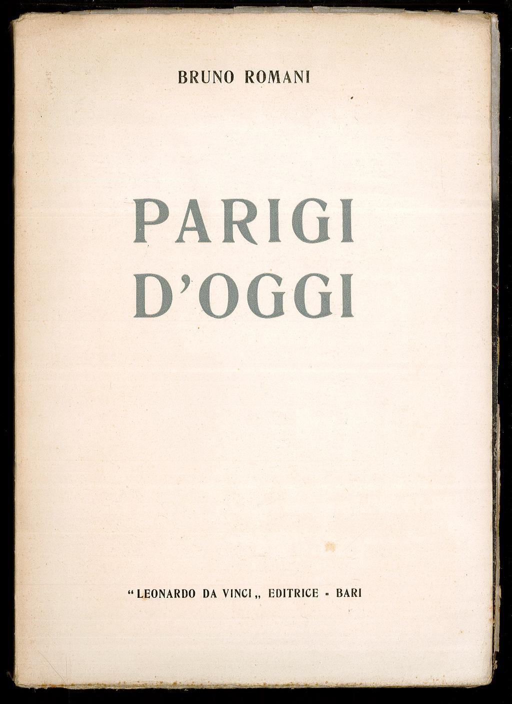 Parigi d'oggi