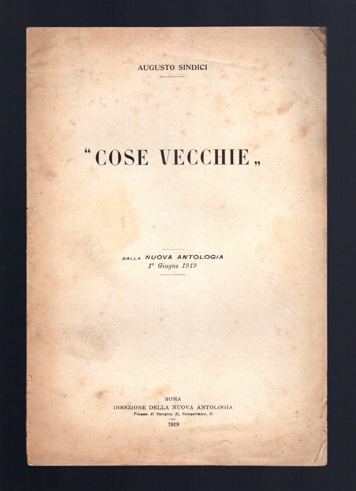Cose vecchie