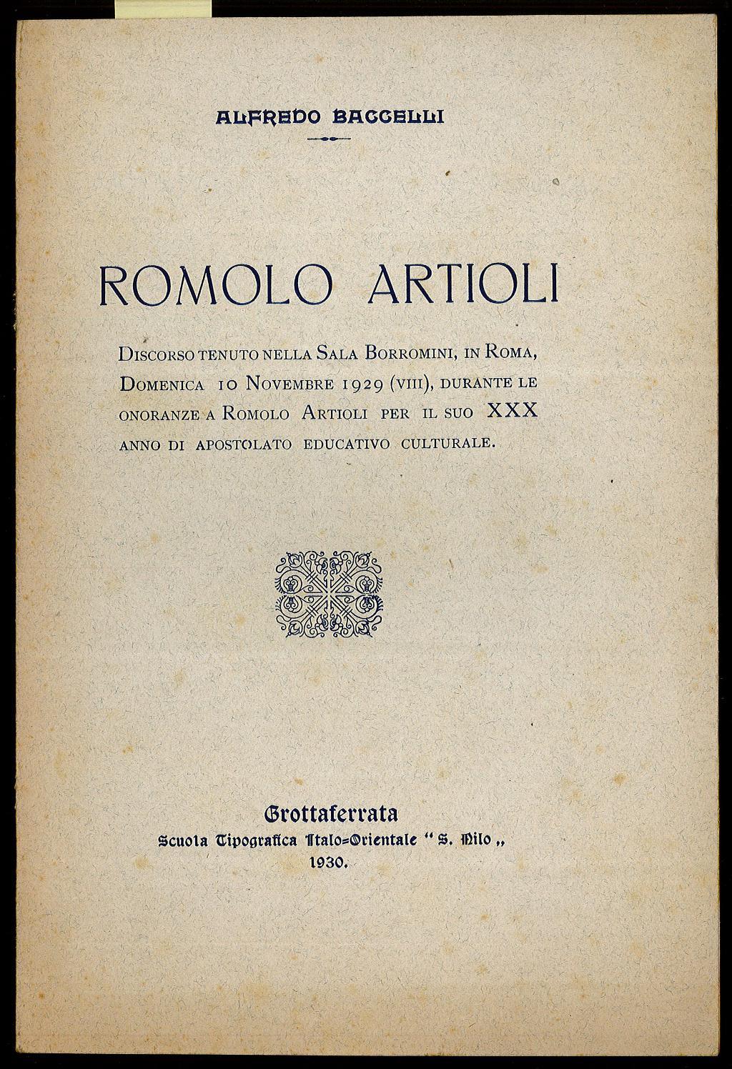 Romolo Artioli