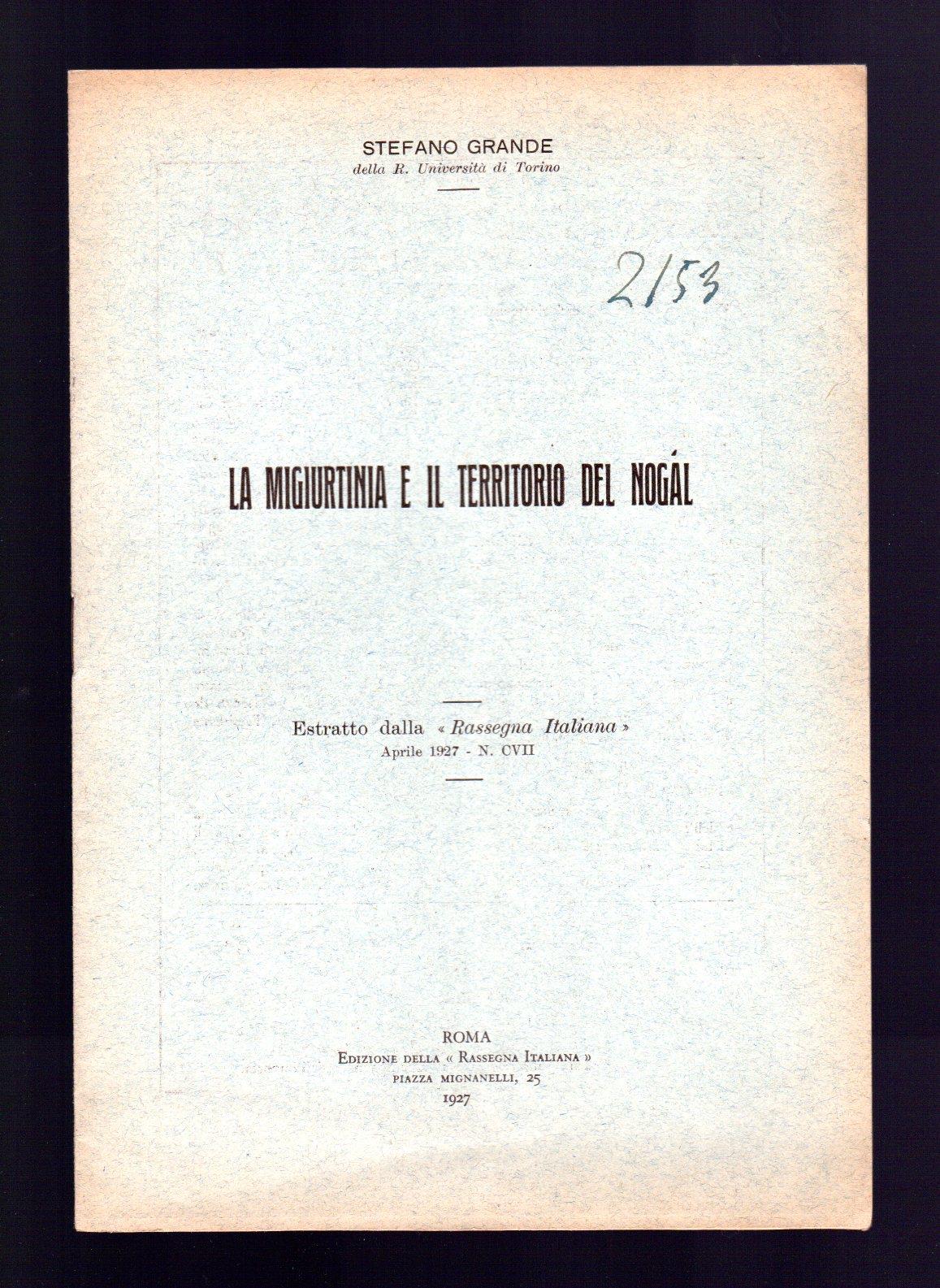 La Migiurtinia e il territorio del Nogal