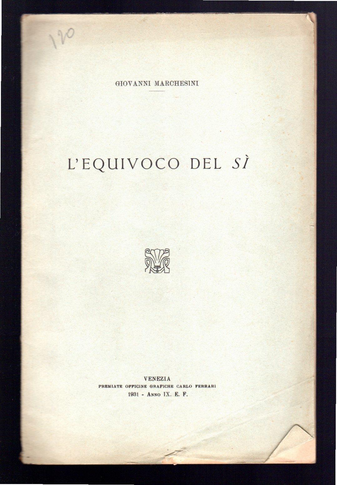 L' equivoco del sì