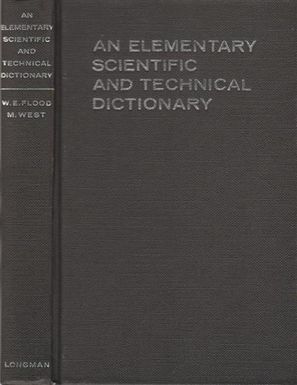 An Elementary Scientific and Technical Dictionary - copertina