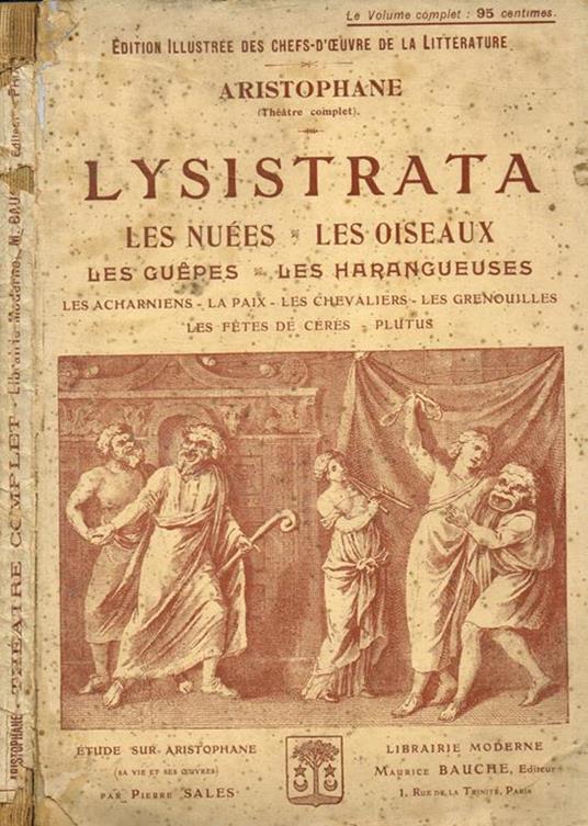 Théatre complet - Aristofane - copertina