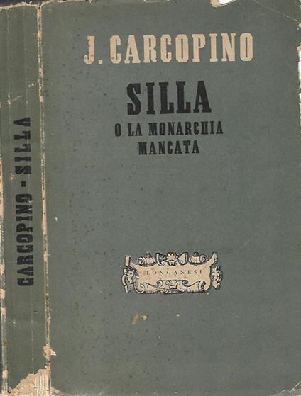 Silla - Jérôme Carcopino - copertina