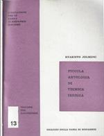 Piccola antologia di tecnica irrigua
