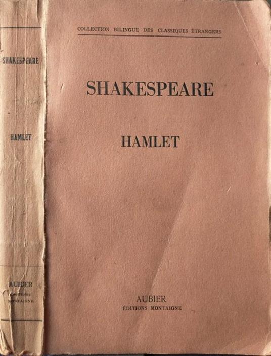 Hamlet - William Shakespeare - copertina