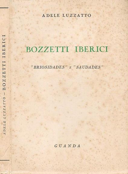 Bozzetti Iberici - copertina