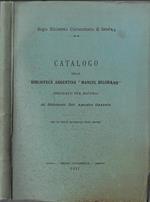Catalogo della biblioteca argentina 