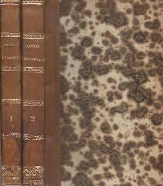 Alexis Pétrowitch (Histoire russe de 1715-1718) - copertina