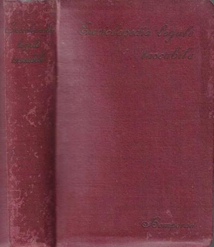 Enciclopedia legale tascabile - copertina