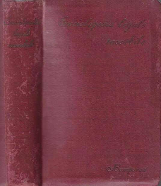 Enciclopedia legale tascabile - copertina