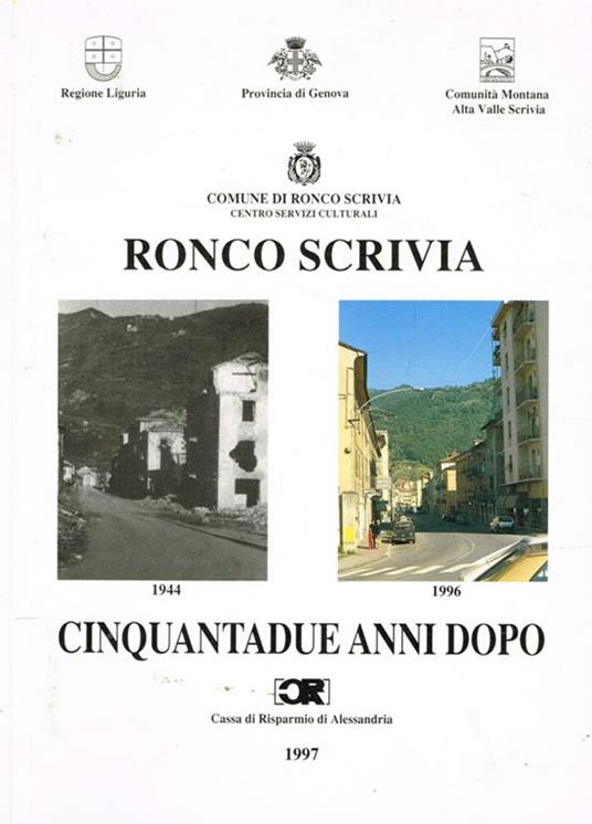 Ronco Scrivia 1944-1996. Cinquantadue anni dopo, 15 settembre 1995 - copertina
