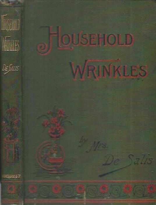 Household Wrinkles - De Salis - copertina