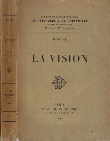 La vision - copertina