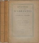Mémoires de la duchesse d'Abrantès tome I, II