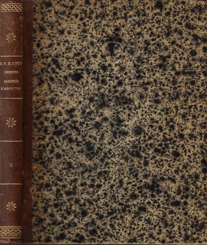 Principes raisonnés d'agriculture Tome second - E. V. B. Crud - copertina