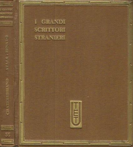 Atala - Renato. Le avventure dell'ultimo degli Abenceragi - F. R. Di Chateaubriand - copertina