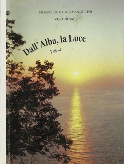 Dall'alba, la luce - copertina