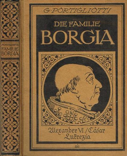 Die familie Borgia - copertina