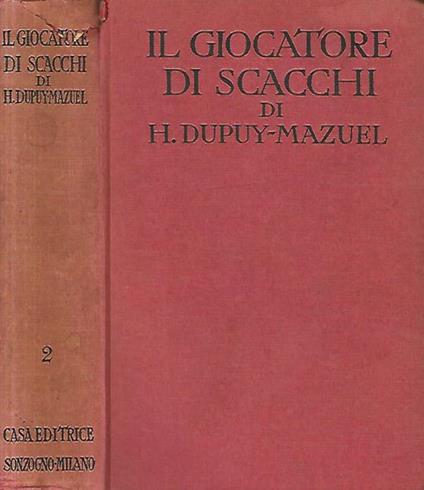 Il giocatore di scacchi - H. Dupuy - copertina