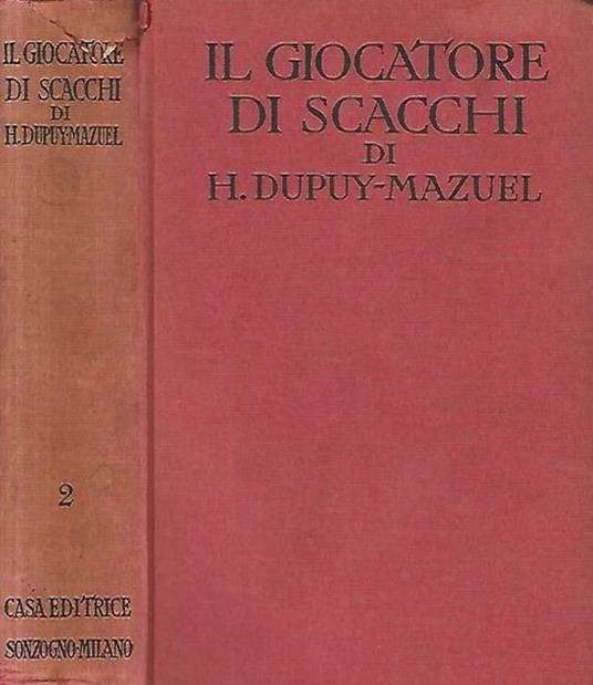 Il giocatore di scacchi - H. Dupuy - copertina