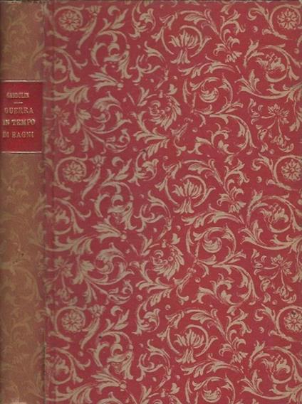 Guerra in tempo di bagni - Luigi A. Vassallo - copertina