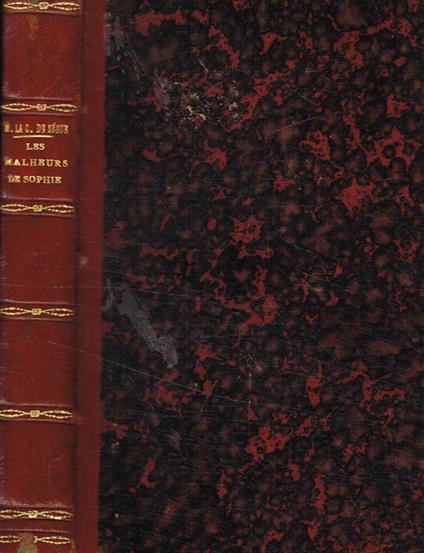 Les malheurs de Sophie - Comtesse de Ségur - copertina