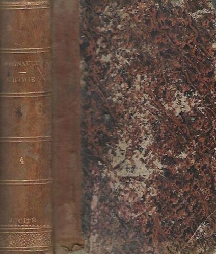 Cours Élémentaire de Chimie - M. V. Regnault - copertina