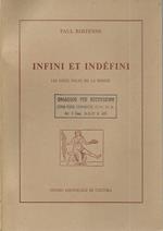Infini et indéfini