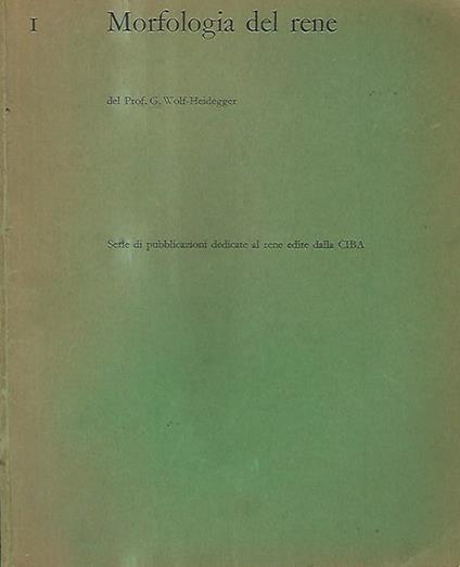 Morfologia del rene - copertina