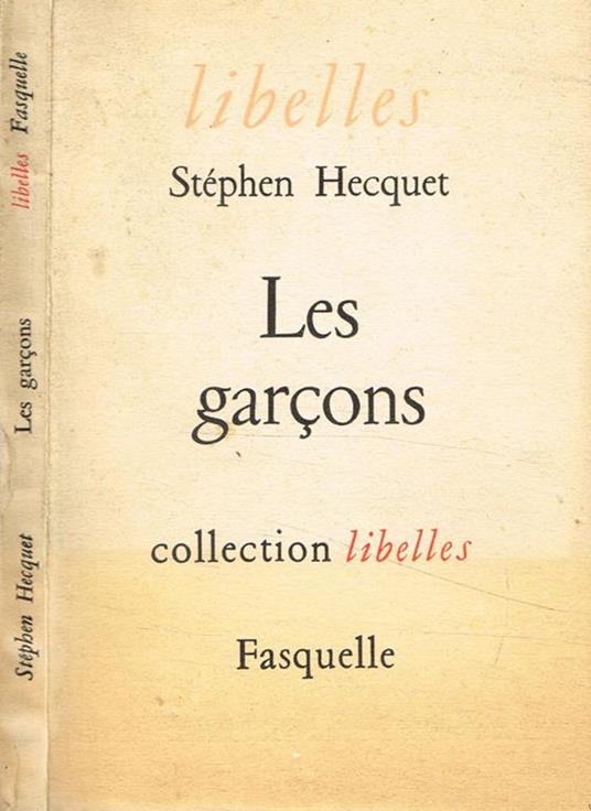 Les garçons - copertina