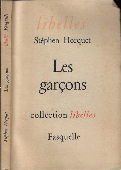 Les garçons - Stéphen Hecquet - copertina