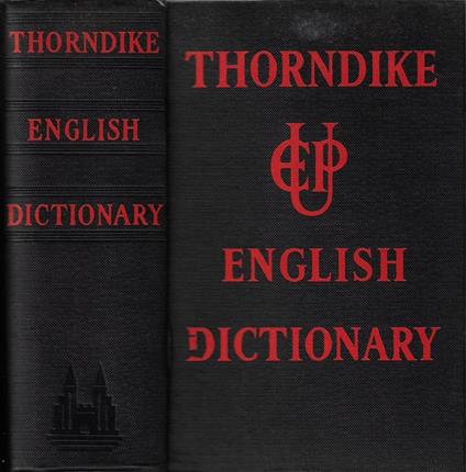English dictionary - copertina