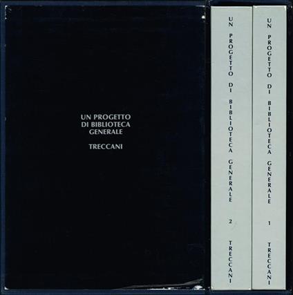 Un progetto di biblioteca generale - Valerio Verra - copertina