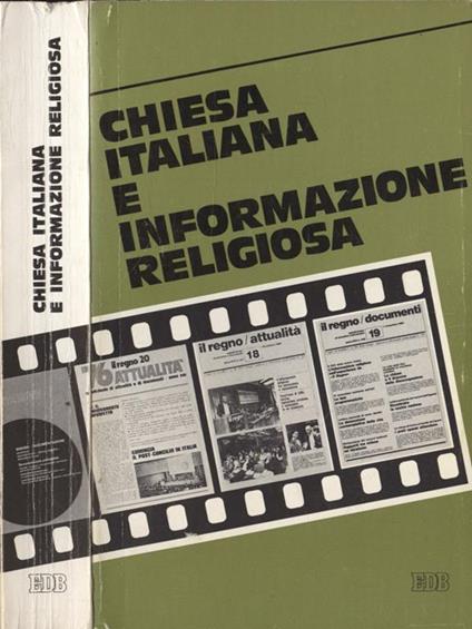 Chiesa italiana e informazione religiosa - copertina