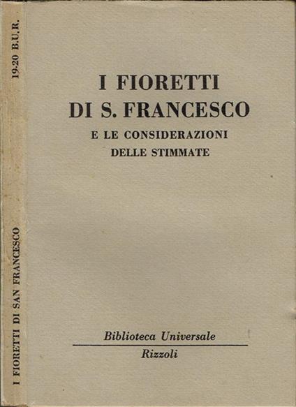 I fioretti di S. Francesco - copertina