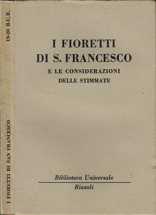 I fioretti di S. Francesco - copertina