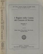 I Registri della Catena del Comune di Savona. Registro II (Parte I)