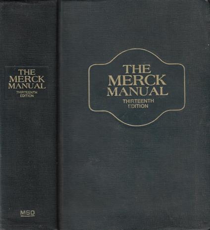 The Merck Manual of diagnosis and therapy - copertina