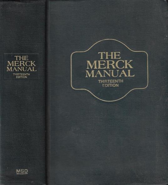 The Merck Manual of diagnosis and therapy - copertina