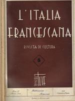 L' Italia Francescana n. 5-6 1959
