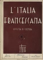 L' Italia Francescana n. 6 1959
