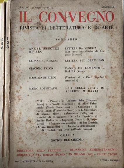 Il convegno - copertina