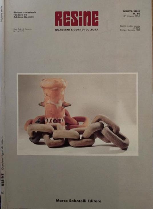 Resine - copertina