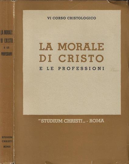 La morte di Cristo e le professioni - copertina