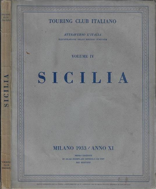 Sicilia - copertina