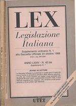 Lex Legislazione Italiana